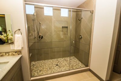 Tile Work in Shower Installation
